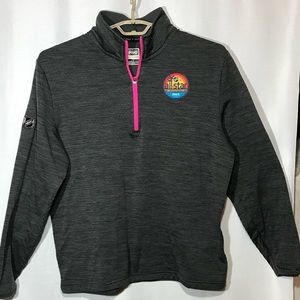 Fanatics ProLine NHL label 2023 NHL Allstars waffled thermal 1/4 zip EUC Men’s L